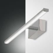 LED-vegglampe Nala, krom, bredde 50 cm