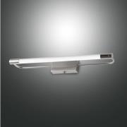 LED-vegglampe Rapallo, krom, IP44, 40 cm