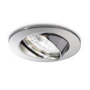 Downlight Swing, rund, GU10, dreibar, krom