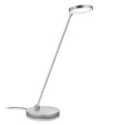 LED-bordlampe Thea-T, matt nikkel