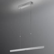 Linn LED-hengelampe gestsensor nikkel 68 cm