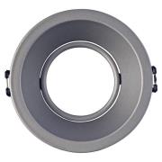 Comfort innfellingslampe, rund, aluminium