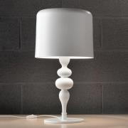 Bordlampe Eva TL3 + 1G 75 cm, hvit