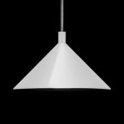 Martinelli Luce Cono hengelampe, hvit, Ø 45 cm