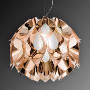 Slamp Flora – design-hengelampe, kobber, 50 cm