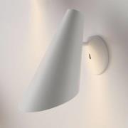 Vibia I.Cono 0720 vegglampe, 28 cm, hvit