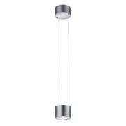 BANKAMP Impulse LED-hengelampe 1-lk. nikkel