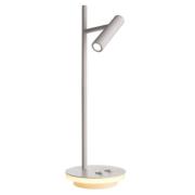 LED-bordlampe Brahe, hvit