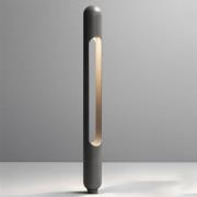 OLEV Grounding LED-gatelampe, stål, svart