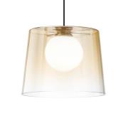 Ideal Lux Fade LED-hengelampe rav-transparent