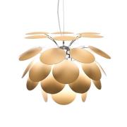 MARSET Discocó-pendellampe Ø 35 cm beige matt