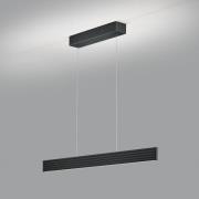 Fara LED-pendel, opp/ned, lengde 92 cm, svart