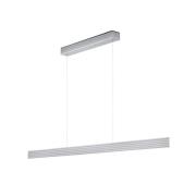 LED-pendel Fara, opp/ned, lengde 132 cm nikkel