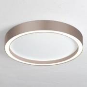 Bopp Aura LED-taklampe Ø 40 cm hvit/taupe