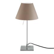 Luceplan Costanzina bordlampe alu, nougat-brun