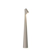 Vibia LED-bordlampe Africa, høyde 40 cm, mørk beige