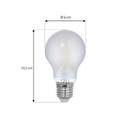 LED glødepære, matt, E27, 5W, 3000K, 1060 lm