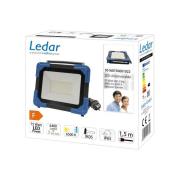 LED byggespotlight Ledar 6 500 K 120° svart 75 W