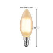 LED-pære E14 4W 2 700 K mignon dimbar matt 5stk