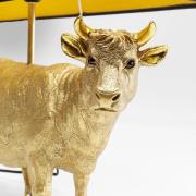 KARE Cow Gold bordlampe med linskjerm