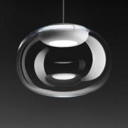 Stilnovo La Mariée LED-hengelampe gjennomsiktig/hvit