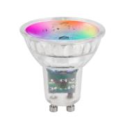 Prios Smart LED-lyspære, GU10, 4,9 W, CCT, WiFi, Tuya