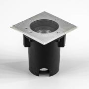 EVN Pentola innbyggingslampe stål 13,5x13,5 3.000K