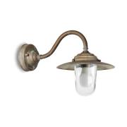 Utend vegglampe Chalet ant.mess. klar dybde 38cm