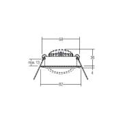 BRUMBERG BB03 innfelt RC driver rund strukturhvit