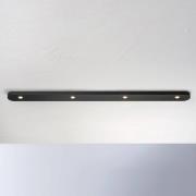 Bopp Close LED-taklampe, 4 lyskilder, svart