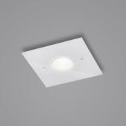 Helestra Nomi LED-taklampe 23x23cm dim hvit