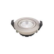 LED-takinnfellingsspot Diled, Ø 8,5 cm, 6 W, 3000 K, stål