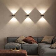 Puk Maxx Wall, LED, klare linser, matt svart