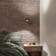 Puk Maxx Hotel LED, 30cm Linser klar, svart matt