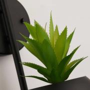 Vegglampe X Lunar, blomsterpotte