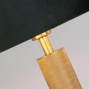 London bordlampe, messing/grønn