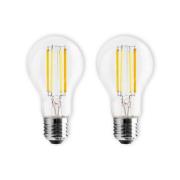 LED-pære E27 7W filament dimbar CCT Tuya 2 stk