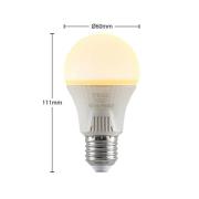 LED-pære E27 A60 11W hvit 2 700 K 3 stk