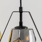 KARE Diamond Fever Dining pendellampe, svart, tre lamper