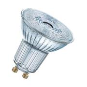 OSRAM LED-reflektorpære GU10 2,6W PAR16 827 36° 3 enheter