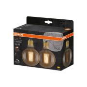 OSRAM Vintage 1906 LED-globe E27 6,5W dimbar 2stk