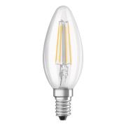 OSRAM LED-mignonpære E14 4W Classic B 4°000 K klar