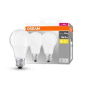 OSRAM LED-pære Classic E27 8W 2700K 806lm 2-pakning
