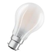 OSRAM LED-pære B22d Classic A 6,5W 2 700 K matt