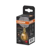 OSRAM 1906 E14 3,4W LED dråpe 822 gull dimbar