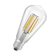 OSRAM LED-rustikkpære E27 ST64 4W 840lm 830 klar