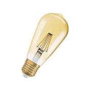 OSRAM LED Vintage 1906 Edison, gull, E27, 6,5 W, 824, dim.