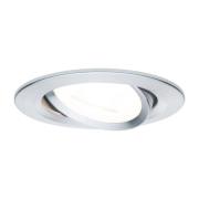 Paulmann Spot Nova rund, dimbar, aluminium