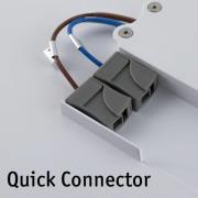 Paulmann Atria tak 4 000 K 30x30 cm matt hvit