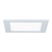 Paulmann LED-panel, kantet, 12W, 4 000 K, hvit